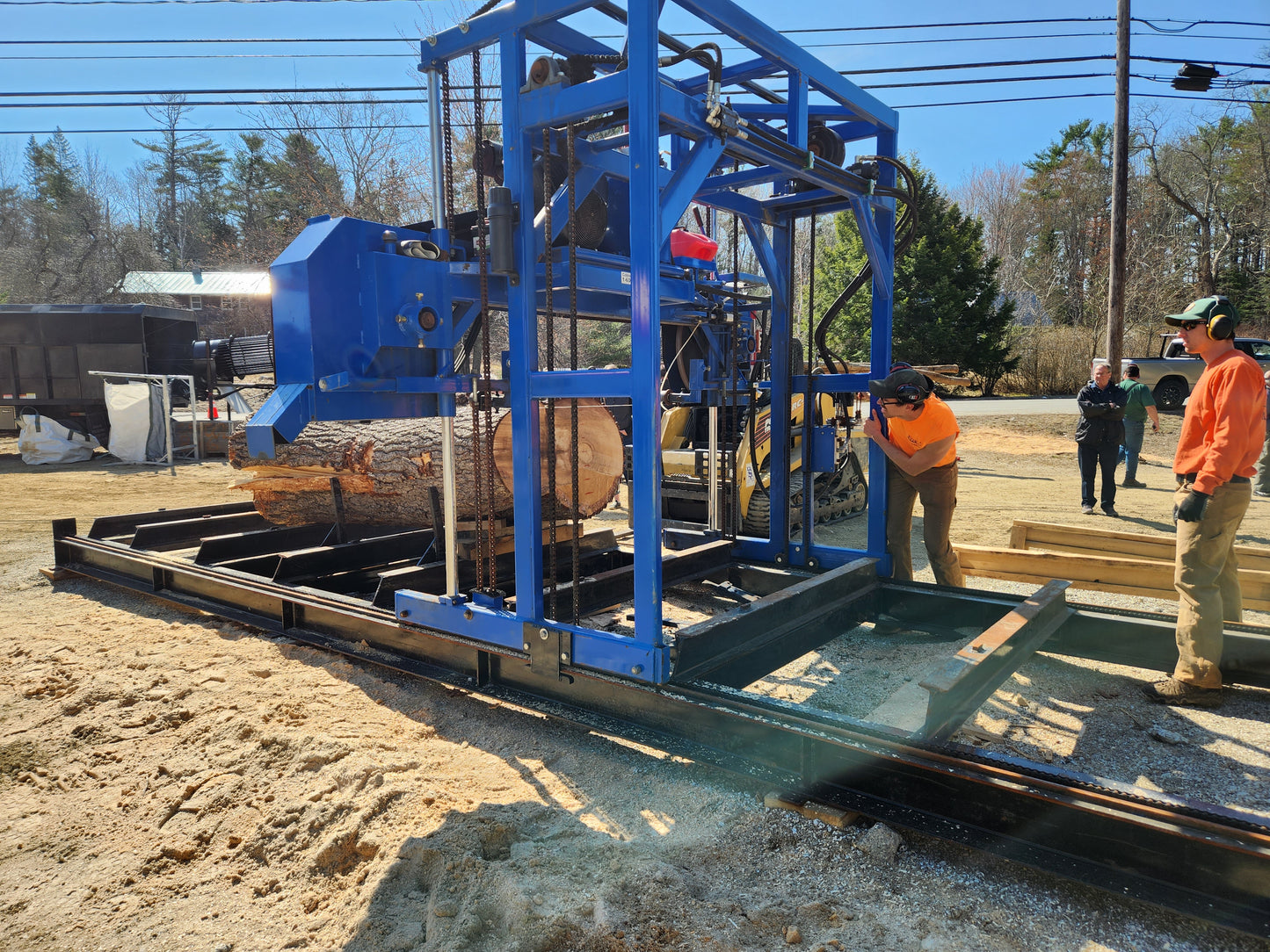 70" Ultra-Wide Trucut Band Sawmill